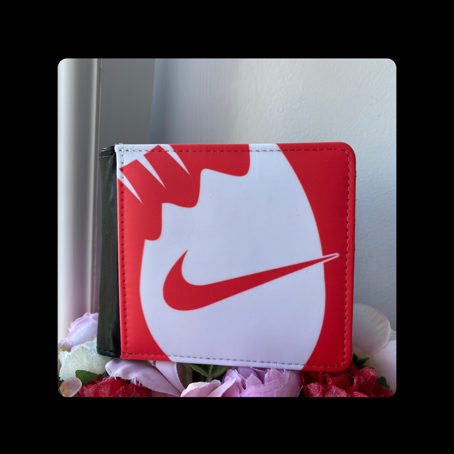Nike Dunk Red & White PU Material Wallet