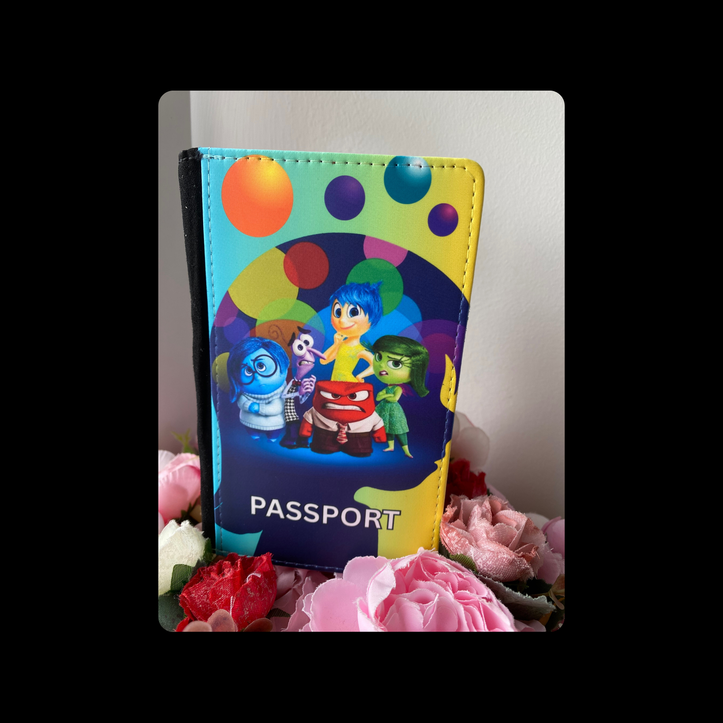 Inside Out PU Material Passport Holder