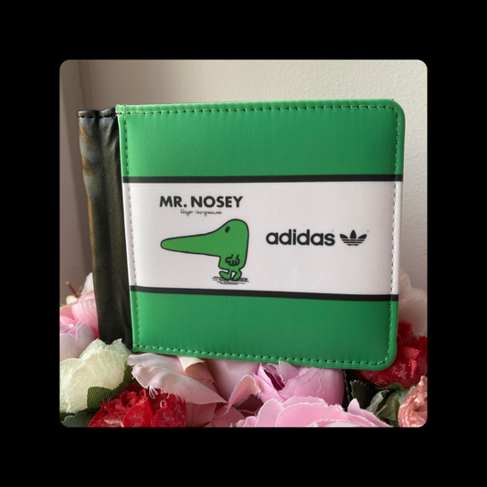 Adidas Mr Men Mr Nosey PU Material Wallet