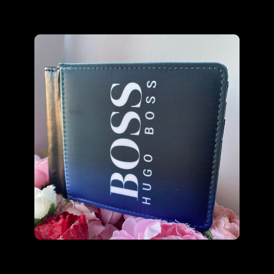 Hugo Boss Bottled Night PU Material Wallet
