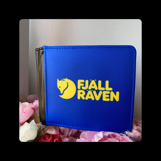 Fjallraven Blue & Yellow PU Material Wallet