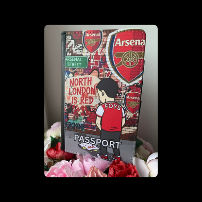 Arsenal FOYS Street Art PU Material Passport Holder