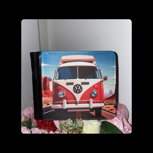 Volkswagen Camper Van PU Material Wallet
