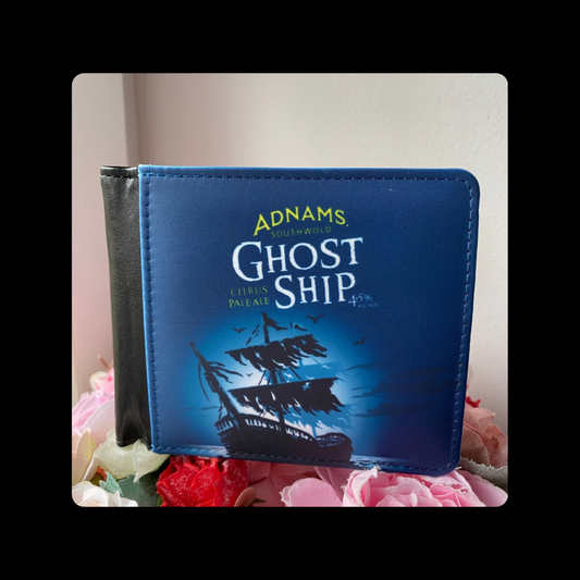 Adnams Southwold Ghost Ship Beer PU Material Wallet