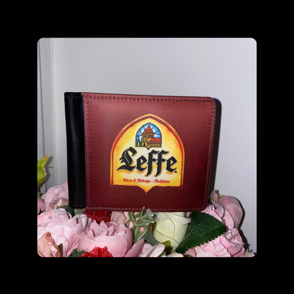 Leffe Belgium Beer PU Material Wallet 10cm x 9.5cm