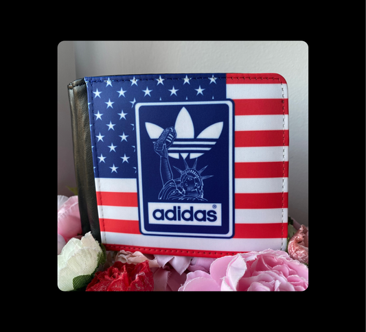 Adidas USA Statue Of Liberty PU Material Wallet