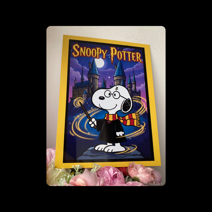 Snoopy (Harry) Potter Metal Bar Sign 15cm x 20cm