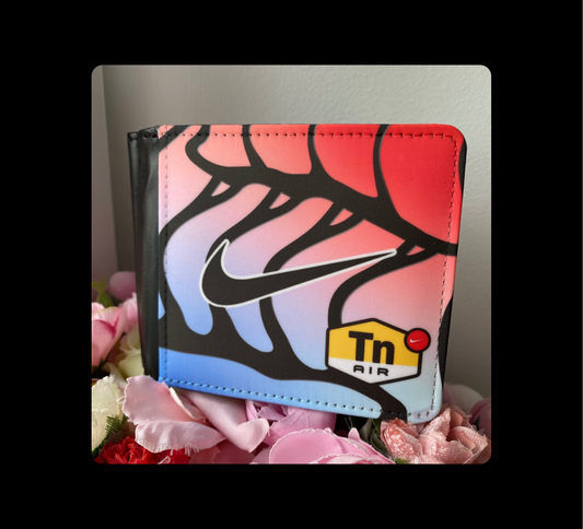 Nike TNS Air Red & Blue PU Material Wallet
