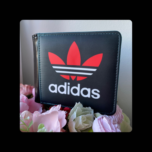 Adidas Trefoil Red & White PU Material Wallet