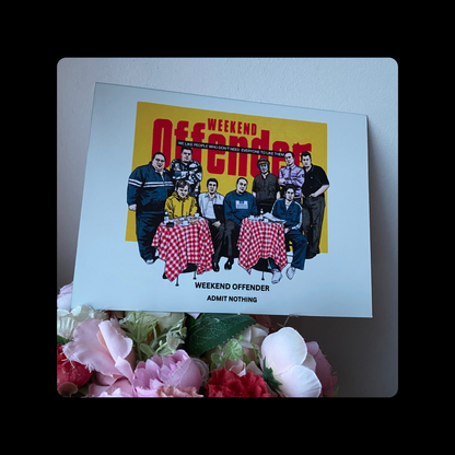Weekend Offender The Sopranos Satriale’s Metal Bar Sign 15cm x 20cm
