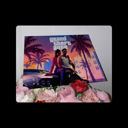 Grand Theft Auto Metal Bar Sign 15cm x 20cm