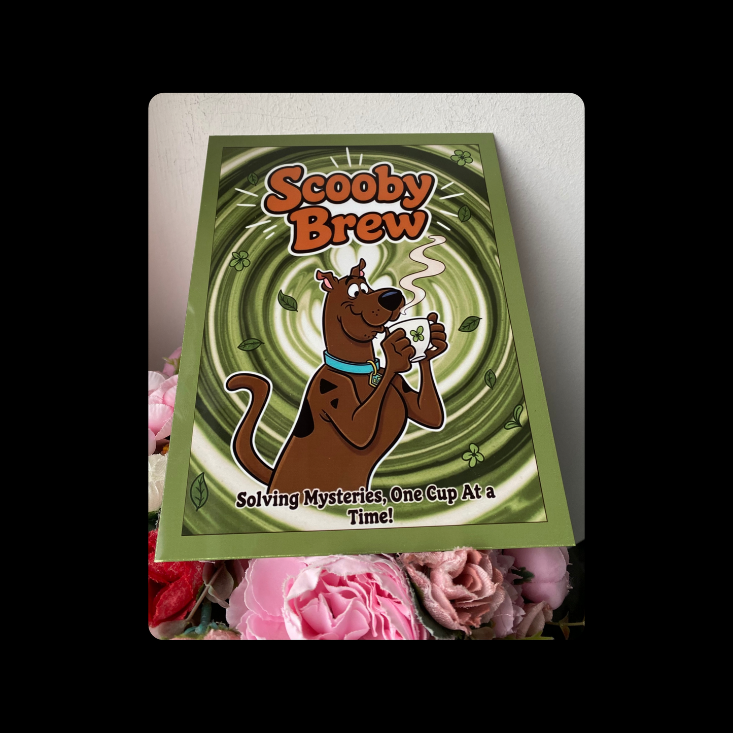 Scooby Doo Scooby Brew Tea Metal Bar Sign 15cm x 20cm