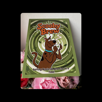 Scooby Doo Scooby Brew Tea Metal Bar Sign 15cm x 20cm