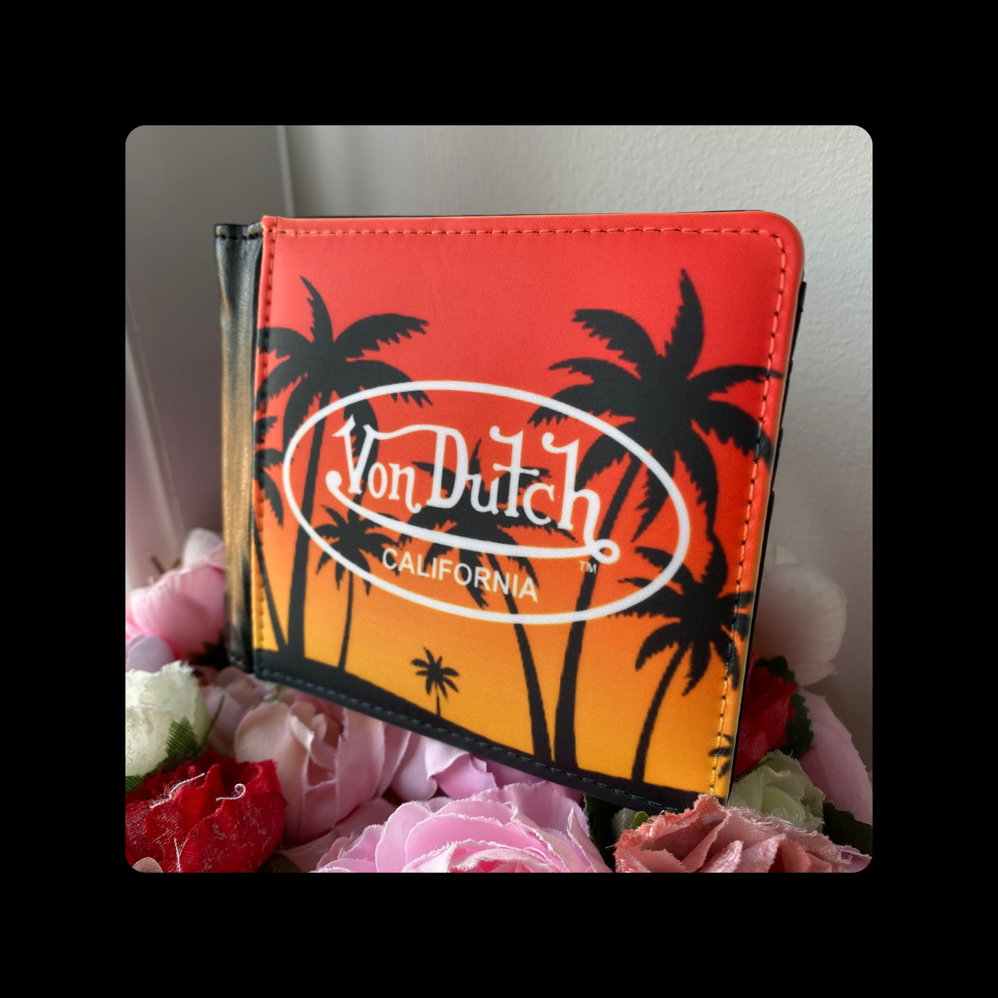 Von Dutch California Sunset PU Material Wallet