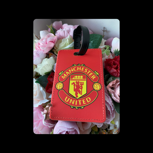 Manchester United Badge PU Material Luggage Tag