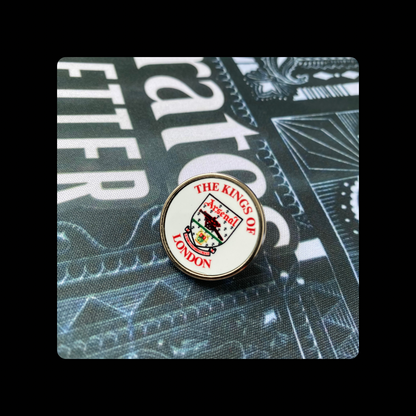 Arsenal The Kings Of London 1990-1993 Badge Round Pin Badge 20mm