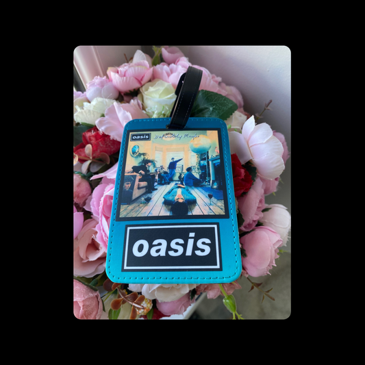 Oasis Definitely Maybe PU Material Luggage Tag