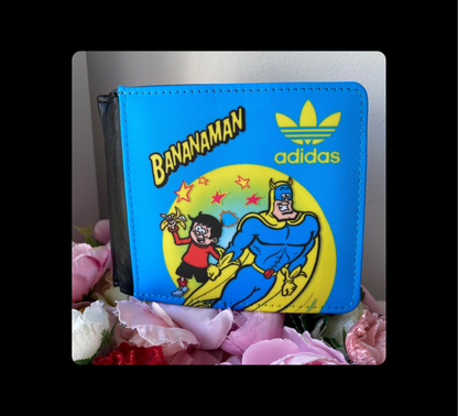 Adidas Bananaman PU Material Wallet & Keyring