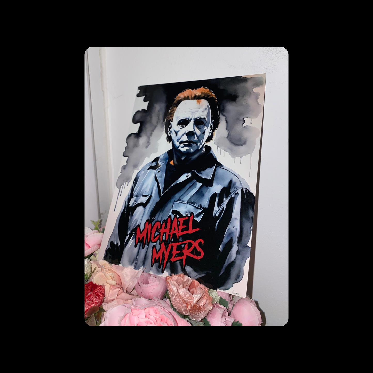 Michael Myers Metal Bar Sign 15cm x 20cm