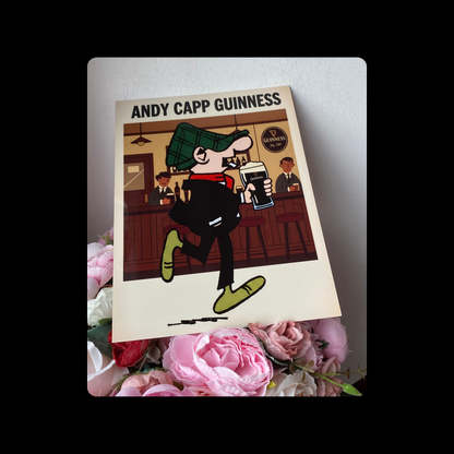 Andy Capp Guinness Metal Bar Sign 15cm x 20cm