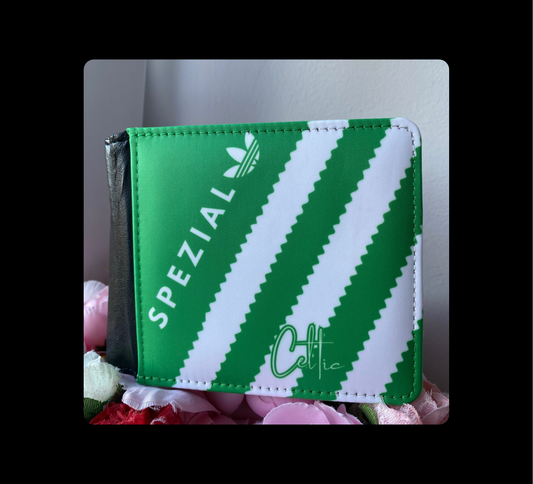 Adidas Spezial Celtic Green & White  PU Material Wallet