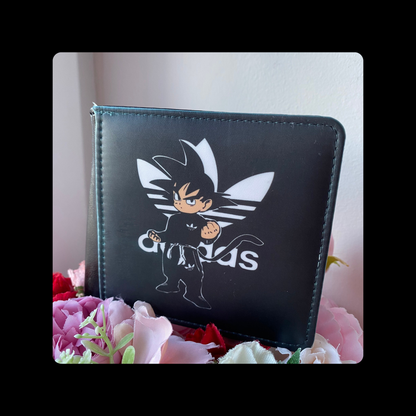 Adidas Dragon Ball Kid Goku PU Material Wallet