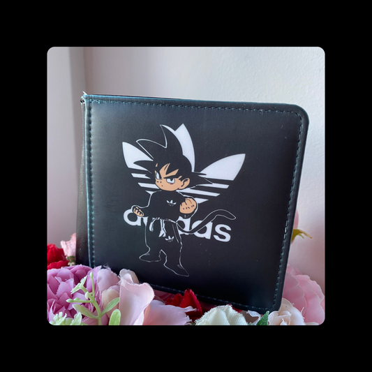 Adidas Dragon Ball Kid Goku PU Material Wallet