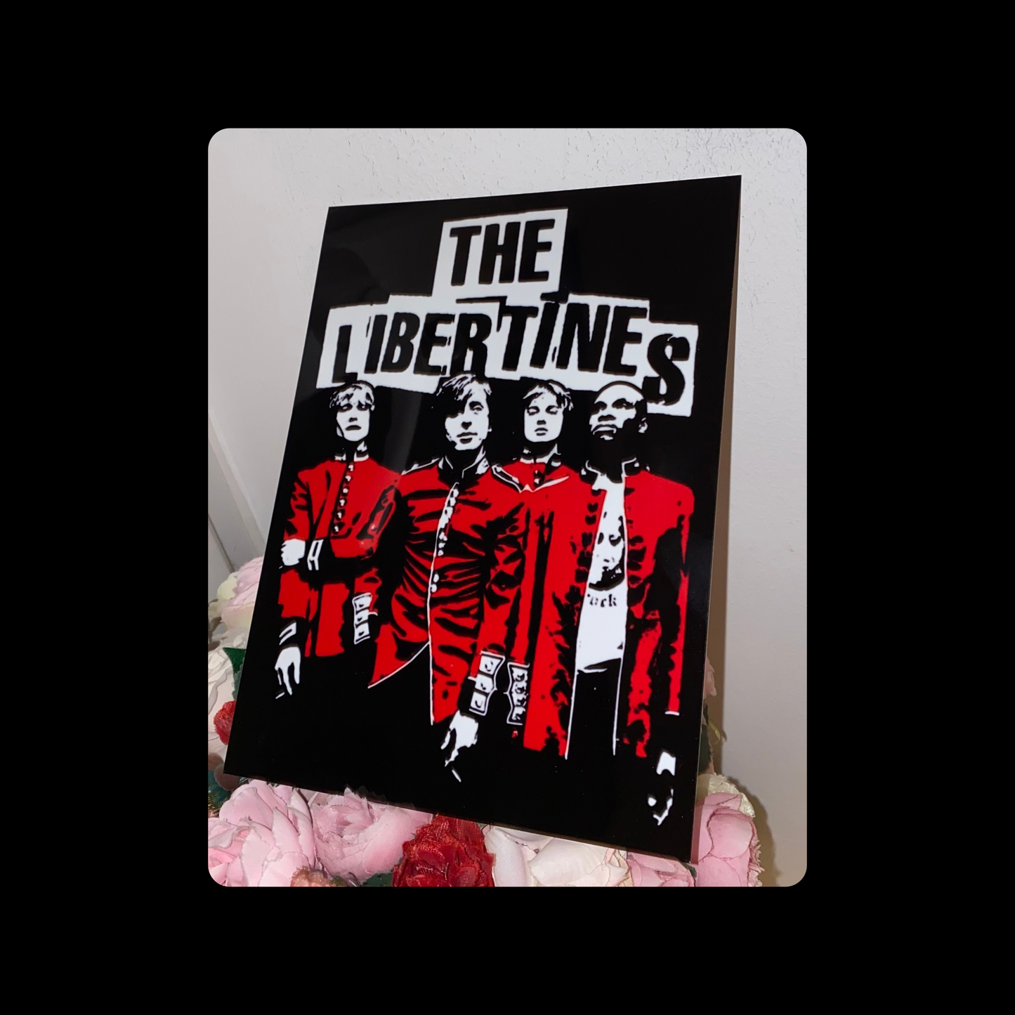 The Libertines Metal Bar Sign 15cm x 20cm