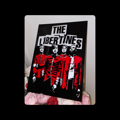 The Libertines Metal Bar Sign 15cm x 20cm