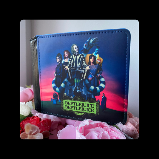Beetlejuice Beetlejuice PU Material Wallet