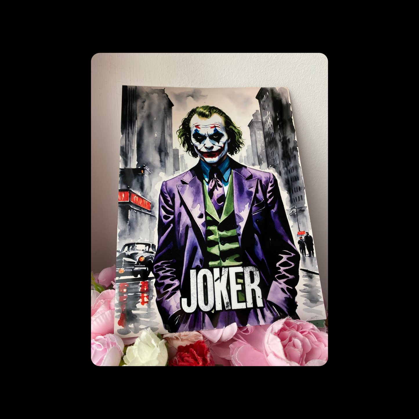 Joker Metal Bar Sign 15cm x 20cm