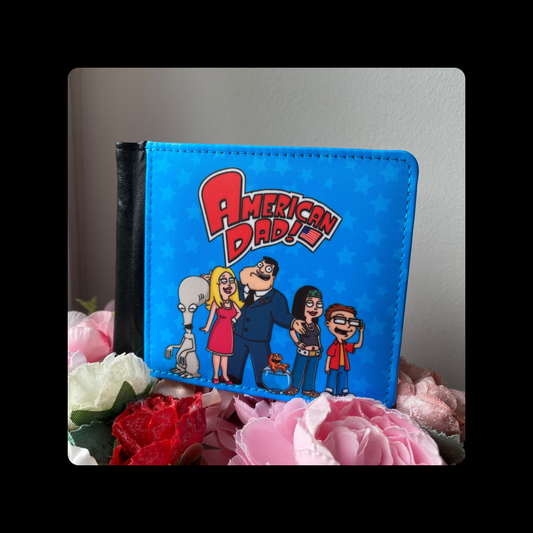 American Dad PU Material Wallet