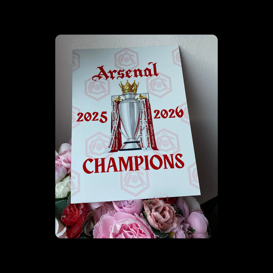 Arsenal Champions 1936-1949 Badge Metal Bar Sign 15cm x 20cm