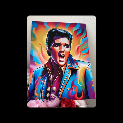 Elvis Presley Metal Bar Sign 15cm x 20cm