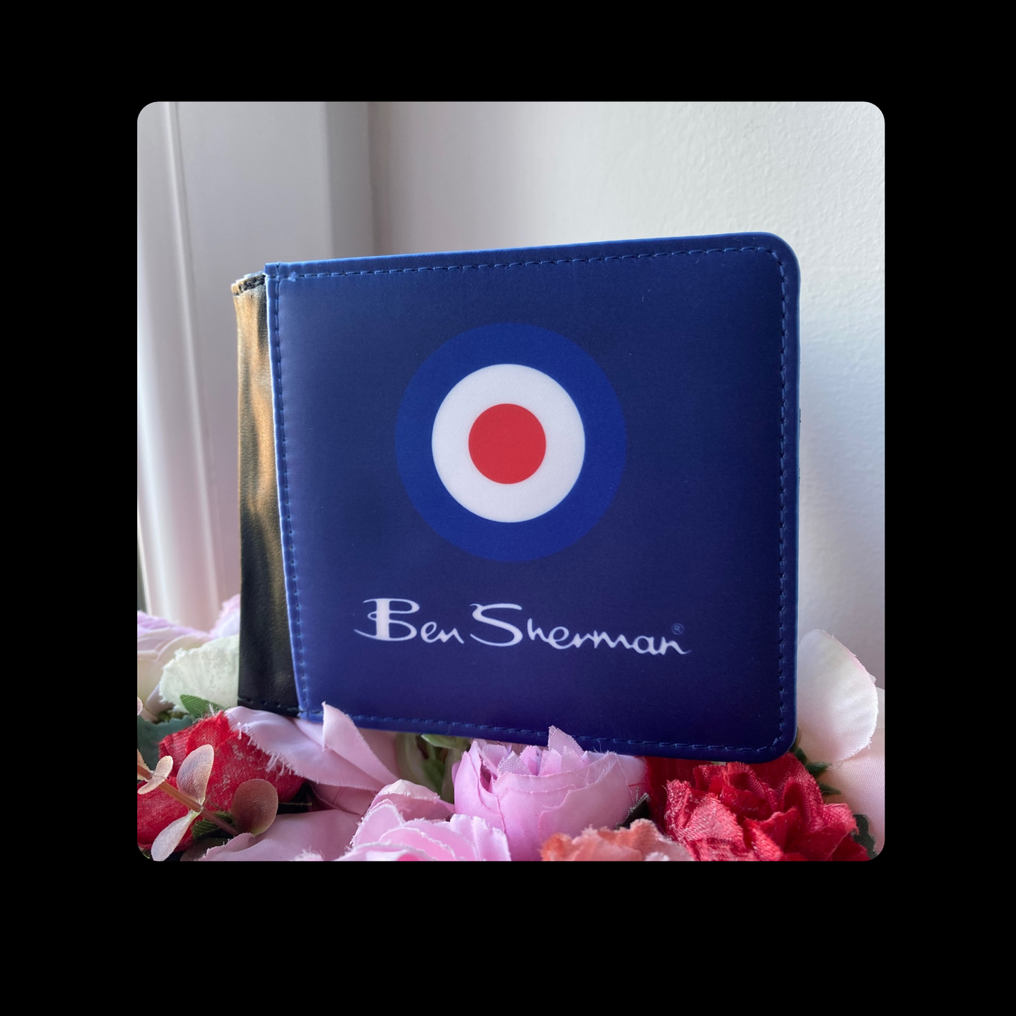 Ben Sherman Blue PU Material Wallet