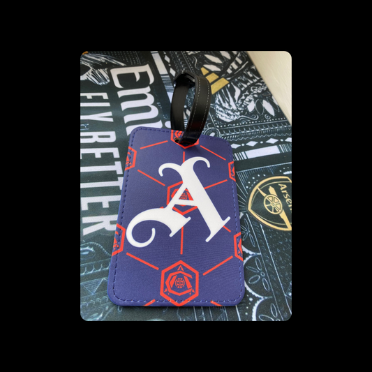 Arsenal 1936-1949 Badge Gothic A PU Material Luggage Tag