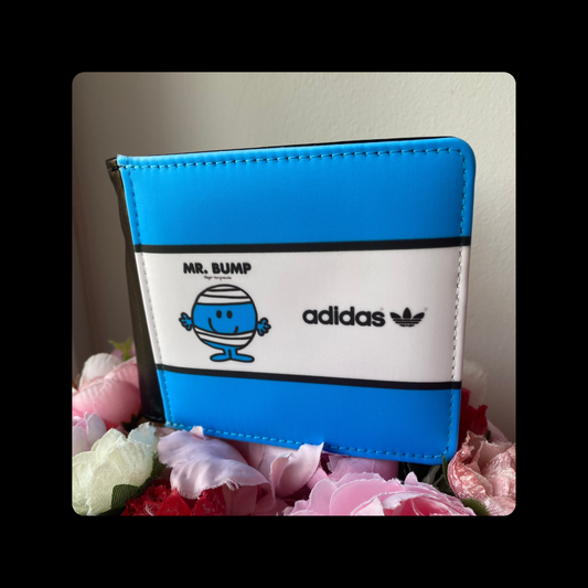 Adidas Mr Men Mr Bump PU Material Wallet
