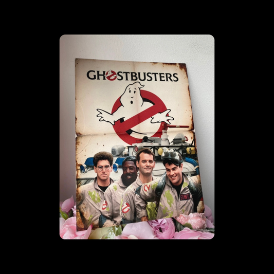 Ghostbusters Metal Bar Sign 15cm x 20cm