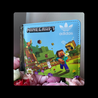 Adidas Minecraft PU Material Wallet