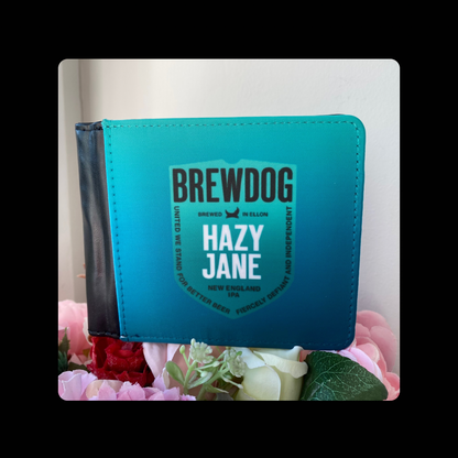 BrewDog Hazy Jane Beer PU Material Wallet 10cm x 9.5cm
