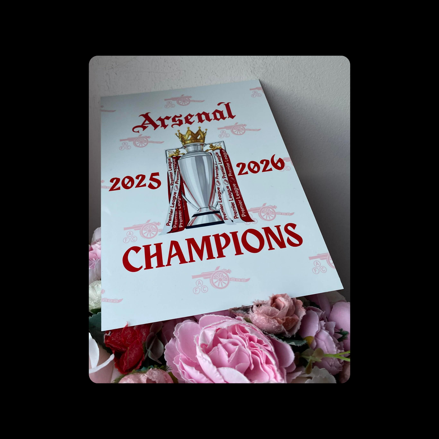 Arsenal Champions 1978-1979 Badge Metal Bar Sign 15cm x 20cm