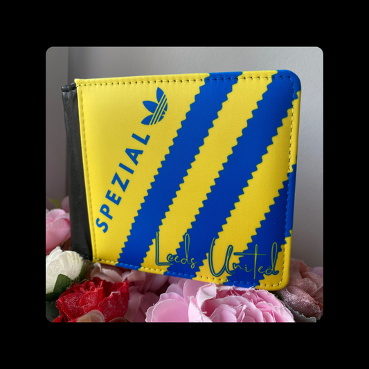 Leeds United Adidas Spezial PU Material Wallet