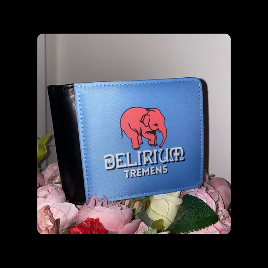 Delirium Tremens Belgium Beer PU Material Wallet