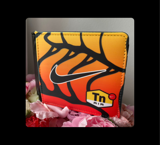 Nike TNS Air Orange & Yellow PU Material Wallet