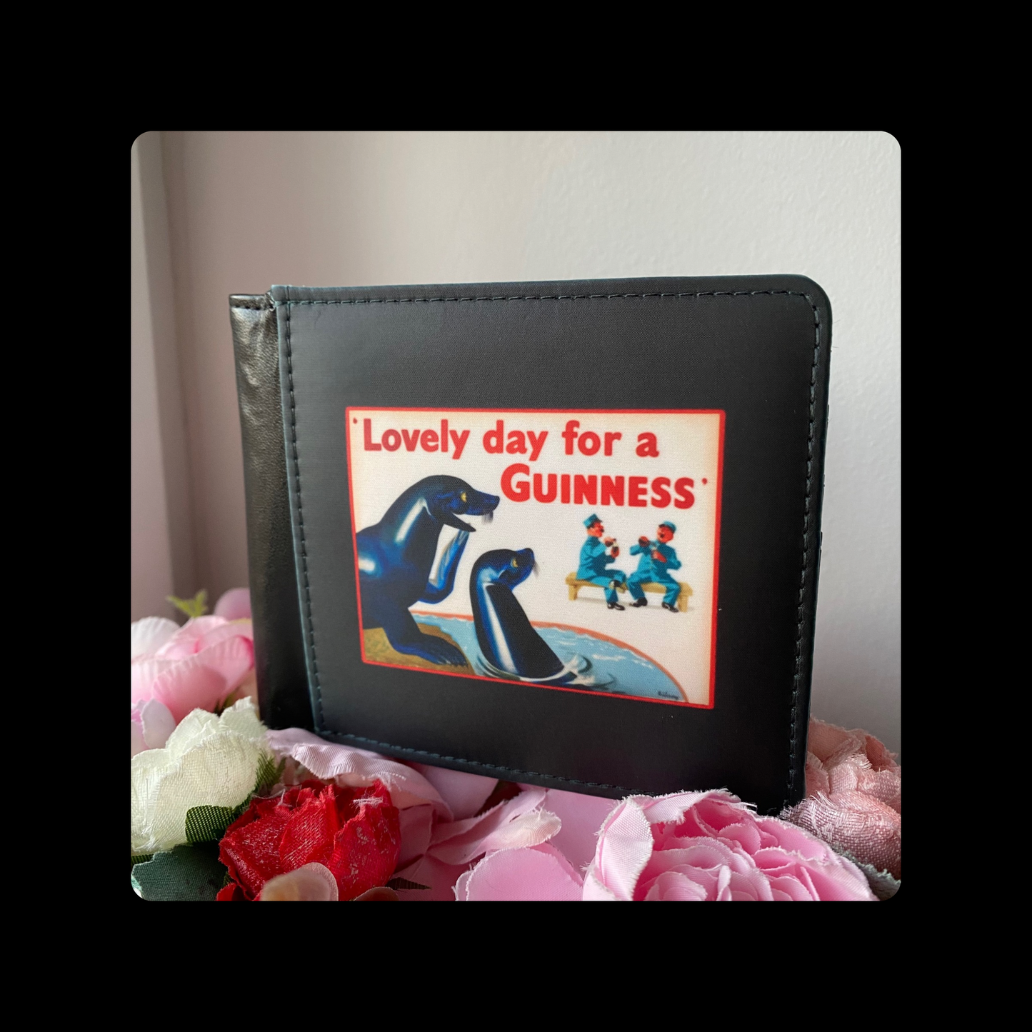 Retro Lovely Day For A Guinness PU Material Wallet