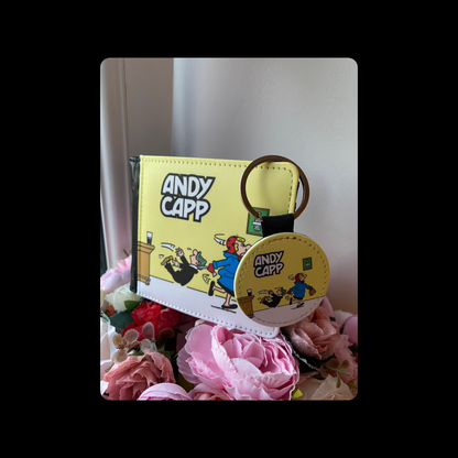 Andy Capp PU Material Wallet & Keyring