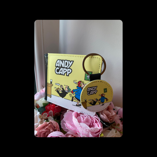 Andy Capp PU Material Wallet & Keyring