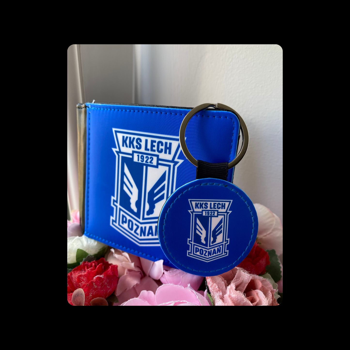 Lech Poznan PU Material Wallet & Keyring