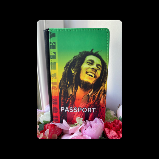 Bob Marley PU Material Passport Holder