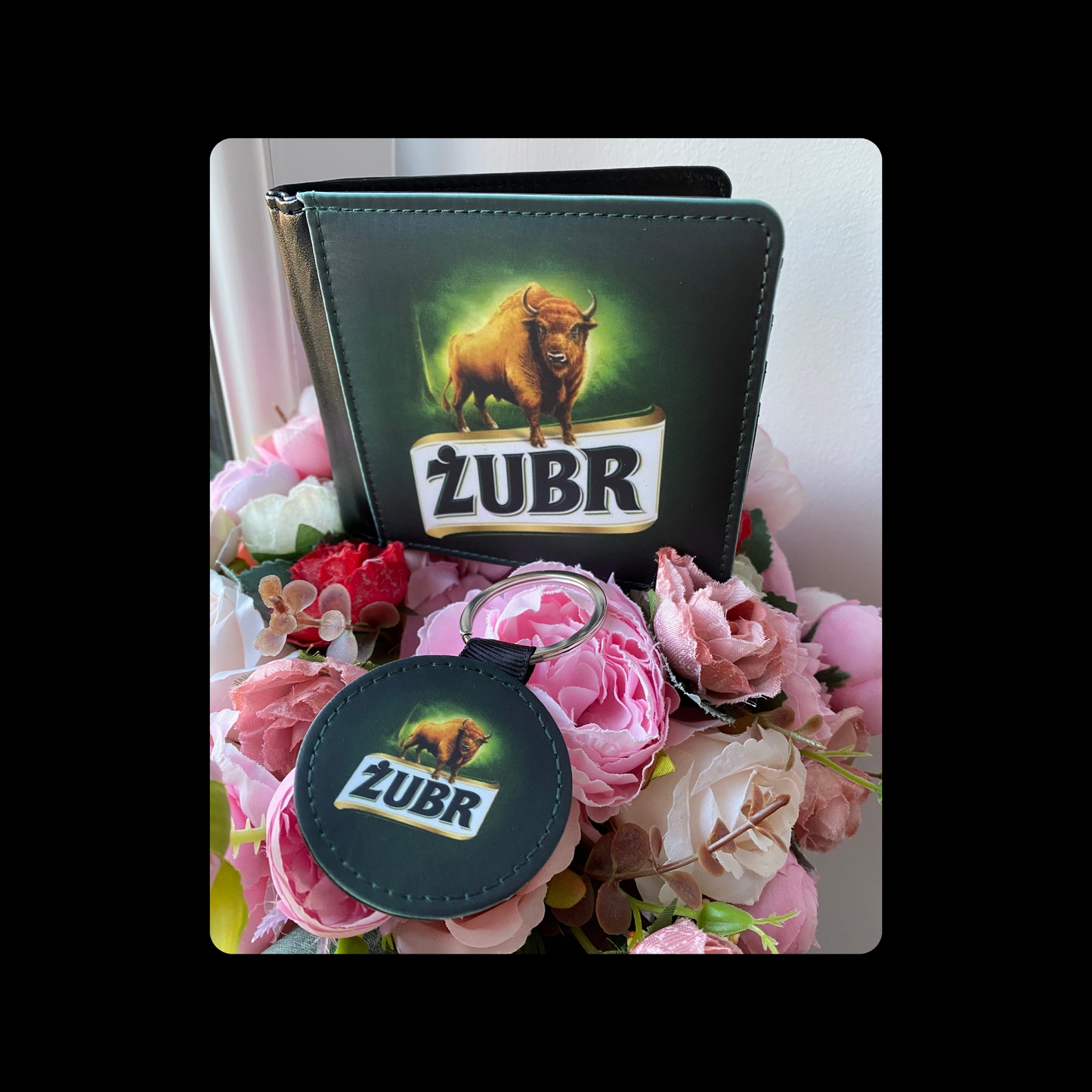 Zubr Polish Beer PU Material Wallet & Keyring